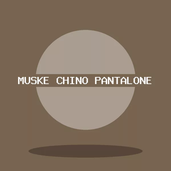 Muške chino pantalone